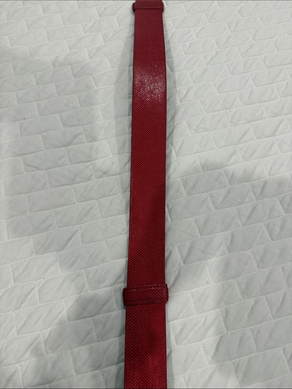 AK Belts VINTAGE 80’s Brown Alligator, Red Karung, Black Whipsnake Skins - Picture 3 of 4